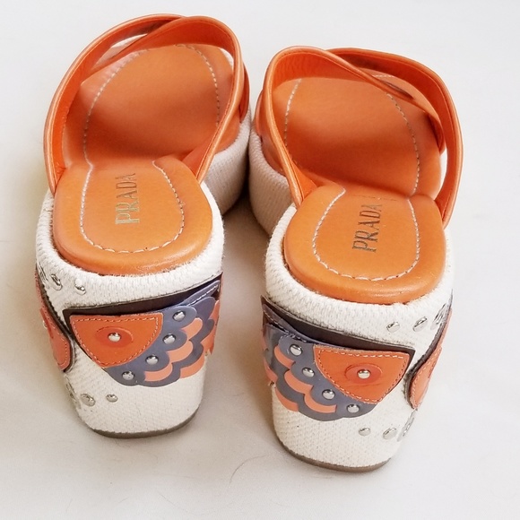 💖HOST PIC!!💖 PRADA - Sea Fish Wedges - Picture 5 of 8